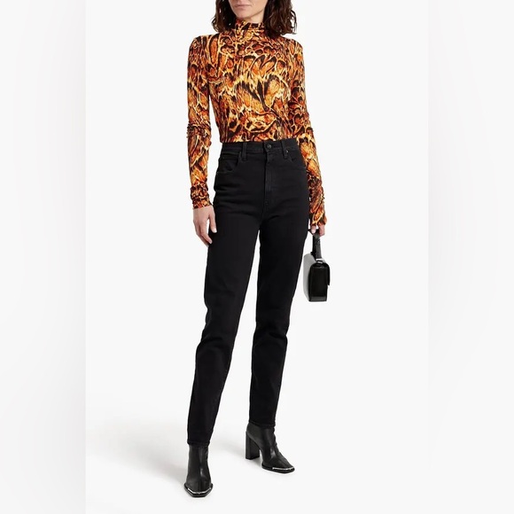 SLVRLAKE Denim - slvrlake beatnik high rise slim skinny leg jeans